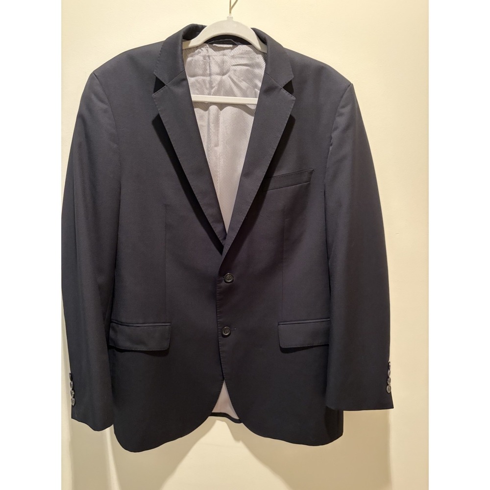 Hugo Boss Wool Blend Black Blazer‎ The James 2 size 42R
